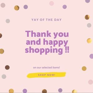 A thank you & happy summer time shopping !!🌺